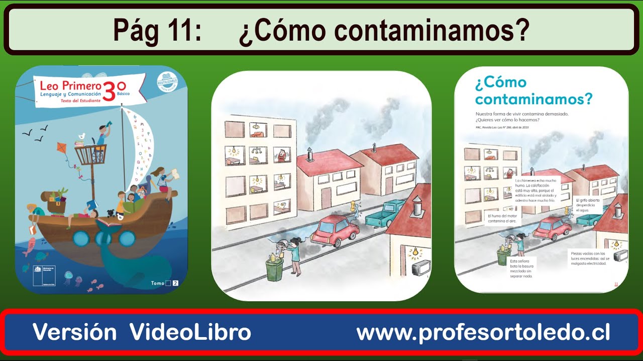 11 ¿Cómo contaminamos?  LeoPrimero Tercero - T II 19 Diciembre 2021