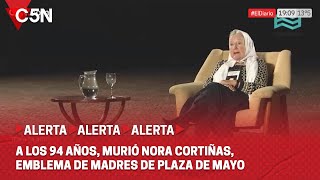 Murió Nora Cortiñas