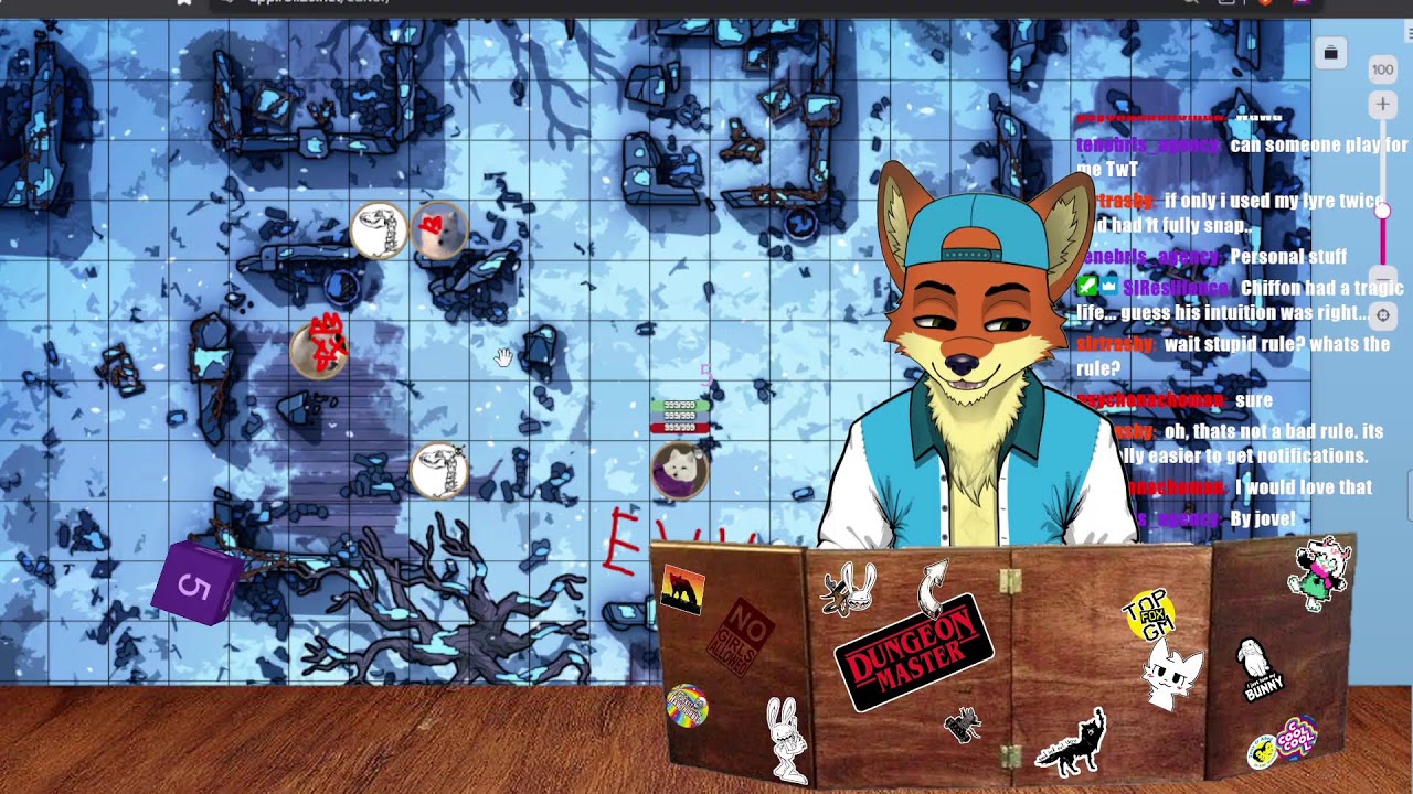 Playing with my viewers - DnD stream - PixelPawsFox