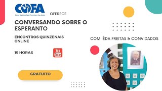 Aprendendo com o Esperanto com Ieda Freitas