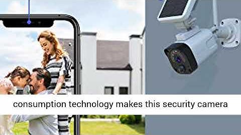 TOGUARD Security Camera Outdoor Wireless WiFi Includes Base Station and 1 Camera Solar Battery Power