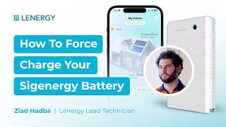 LENERGY How-To Series: Force Charge Your Sigenergy Battery screenshot 3