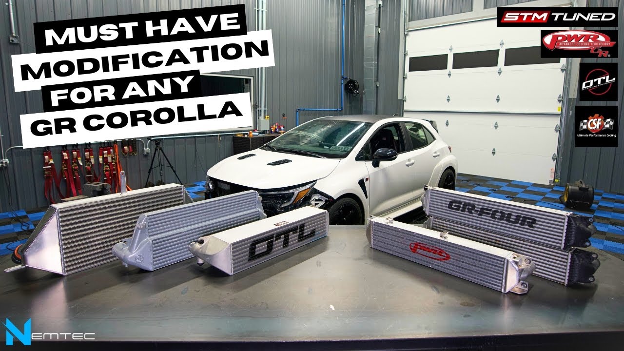 The Best Mod For The GR Corolla's (Intercooler Comparison)