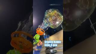 Electric Fan Bubble Machine Toy BubbleGun Toys #toys #bubble #bubbles #bubblemachine #creativetoys