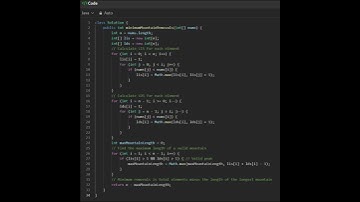 1671 Minimum Number of Removals to Make Mountain Array