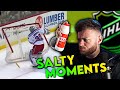 SOCCER FAN REACTS TO NHL: SALTY MOMENTS (this is HILARIOUS...)