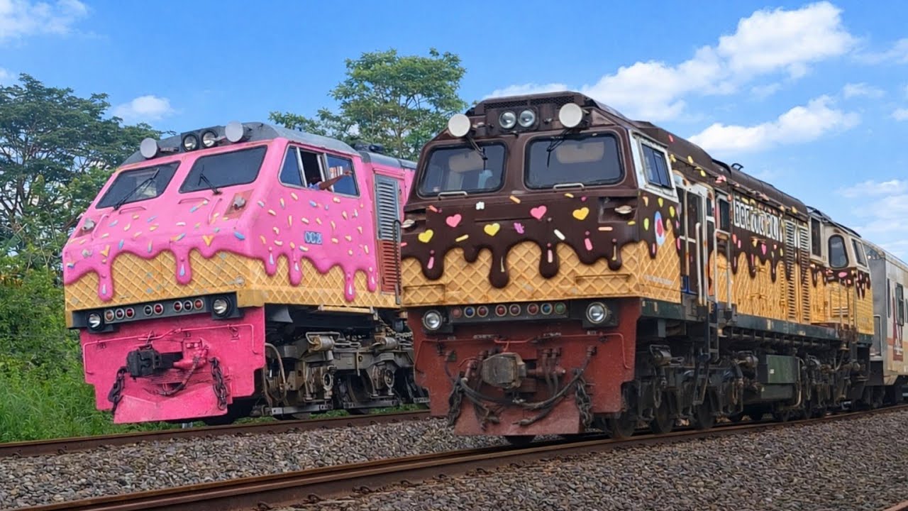 Game Tebak Gambar Kereta Api: Ice Cream Train, cC201 Train, Fire Train, Police Train? Ep61