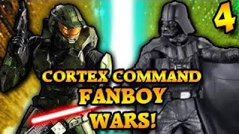 Darth Vader Versus Master Chief! Cortex Command Fanboy Wars Campaign Part 4