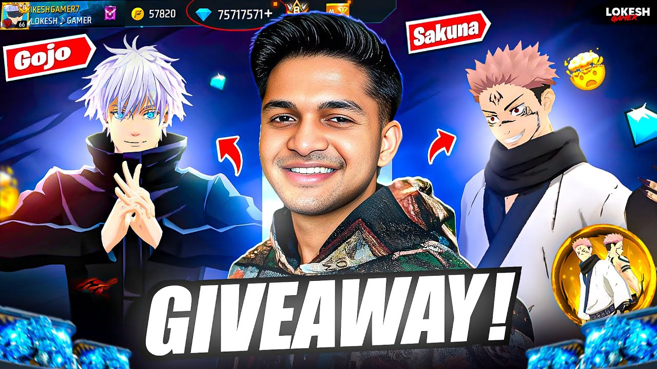 Free Fire Gojo Bundle 