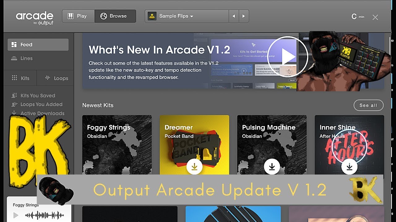 Output Arcade Update V 1.2