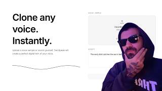 I Built a Voice Cloning SaaS in 1 hour — It's Already Making Money