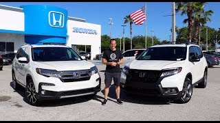 Which SUV is the better BUY? 2019 Honda Passport or Pilot?