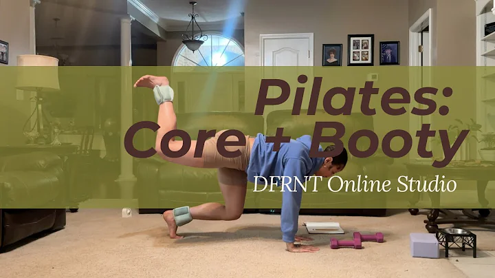 Mat Pilates Core & Booty | ~40 Min | Intermediate - Advanced | DFRNT Online Studio 