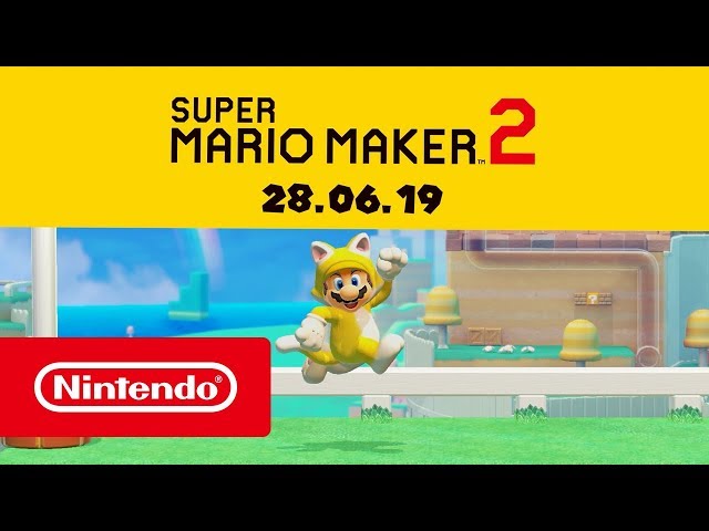 Super Mario Maker 2 é o maior lançamento da Nintendo em 2019, no Reino  Unido