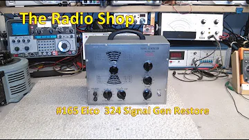 #165 Eico 324 Signal Gen Restore