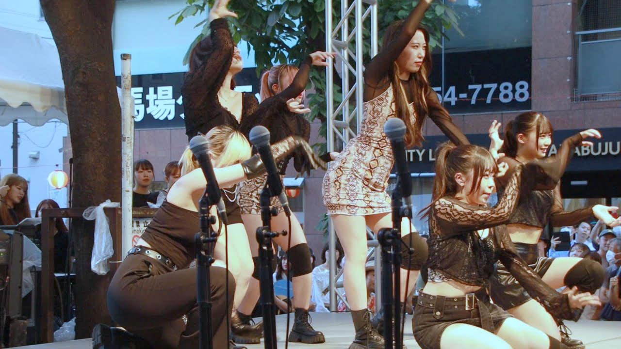 戸板女子短期大学ダンスサークルVIGOR② 麻布十番納涼まつり