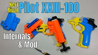Nerf Rival Pilot XXIII-100 Internals & Mod