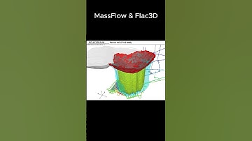 MassFlow v9 & FLAC3D #massflow #flac3d #itascasfotware #geotechnicalengineering