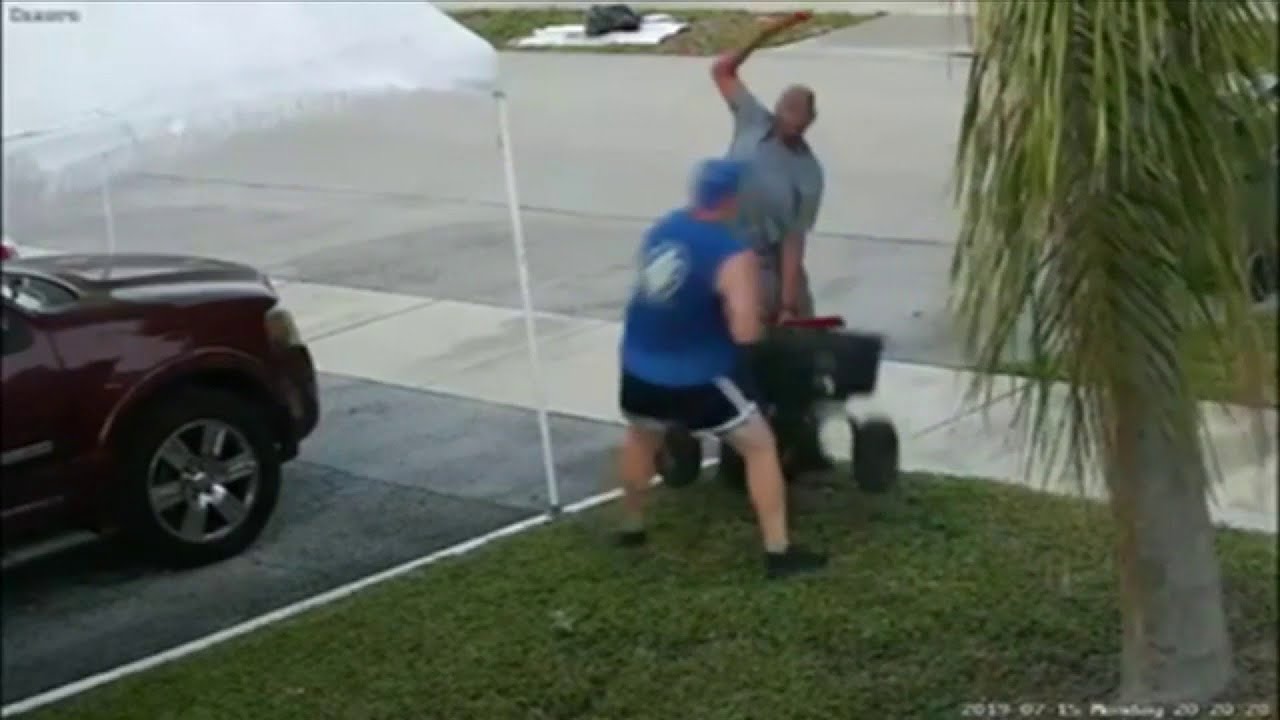 Deputies search for man, woman involved in sword attack - YouTube