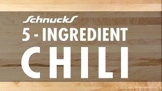 5-Ingredient Chili