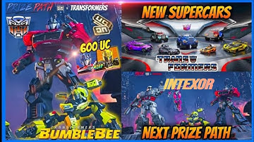 🥵 NEW PRIZE PATH IS HERE – 🔥🚗 TRANSFORMERS Skins & Supercars - InteXor | PUBG MOBILE