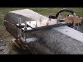 Homemade Chainsaw Milling attachment