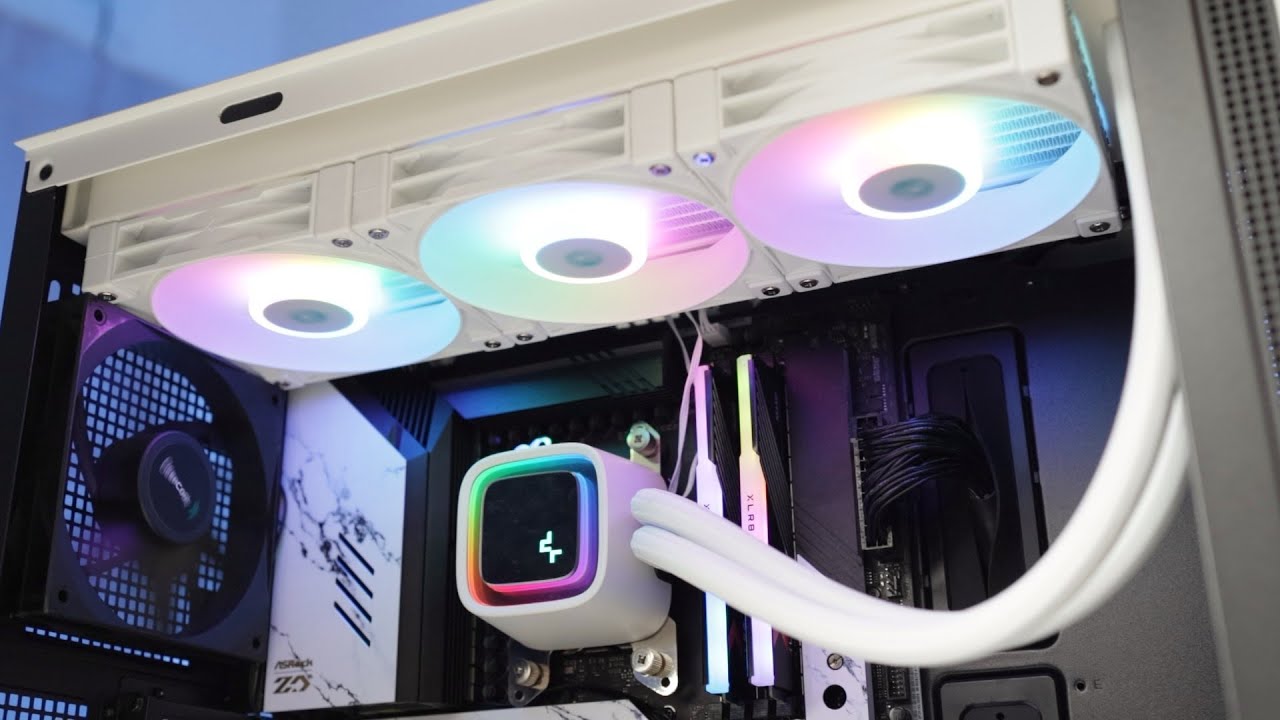 Deepcool LS720 Review - Powerful 360mm AIO that you can personalize 