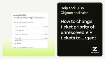 How to change ticket priority of unresolved VIP tickets to Urgent