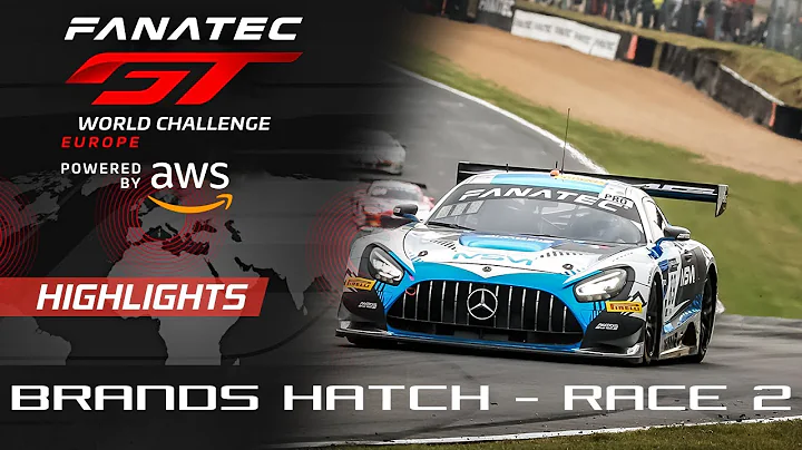 Race Highlights | Brands Hatch 2022 | Race 2 | Fanatec GT World Challenge Europe Powered by AWS
