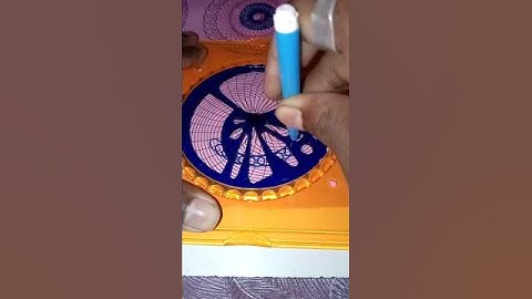 How #Many #rotation #did #like #video #drawing #viral 🤔 #spirograph #shorts #2024🙏♥️