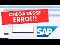 Número máximo de janelas GUI atingido | Dicas SAP | Maximum number of GUI sessions reached