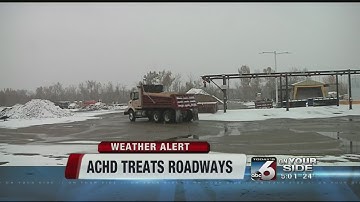 ACHD crews work around the clock to clear roads of snow and ice