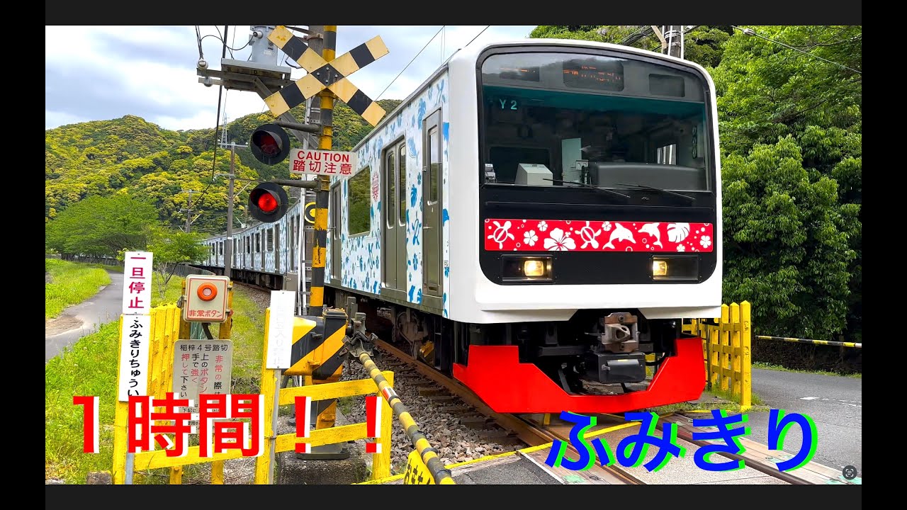 【電車】【ふみきり】色んな電車たっぷり１時間！京成　京急　伊豆急行　西武線　東武　東急　東京メトロ　相鉄線　japan railway crossing train video railrord