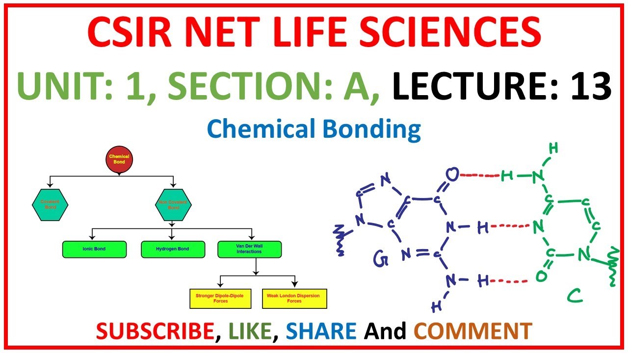 Chemical Bonding | CSIR Life Sciences | Cytology