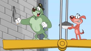 Rat A Tat  Building Construction with Doggy Don  Funny cartoon world Shows For Kids Chotoonz TV