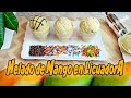 Helado 🍦 de Mango 🥭 usando la licuadora, con solo 3 ingredientes. Súper delicioso 😋 y rendidor .