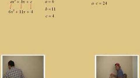 Factoring; "abc Method"  Part 1