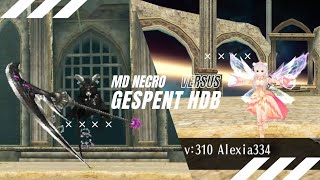Md Necromancer Solo Vs Gespent Hdb - Toram Online
