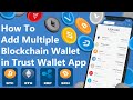 How To Add Multiple Blockchain Wallet in Trust Wallet App ...