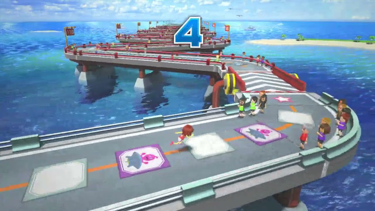 Wii Party U: Highway Rollers - Sonic VS Knuckles VS Shadow VS Tails