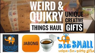 Jabong & Bigsmall.in Haul|Fun and quikry gifting ideas