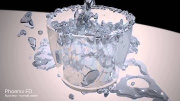 Phoenix FD - fluid simulation