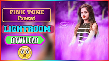 Lightroom Mobile Pink Tone Photo Editing Tutorial |  Pink Color Correction Tutorial in Lightroom