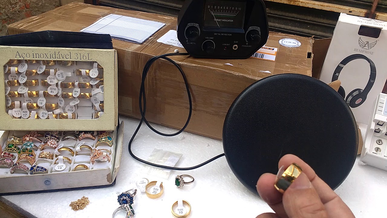 Como ajustar a discriminação do detector de metais MD 4030