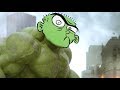 Avengers "Puny God" scene but with Ed Edd and Eddy Sound Effects