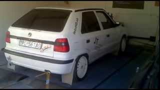 Skoda felicia 1.4 16V AFH Dyno