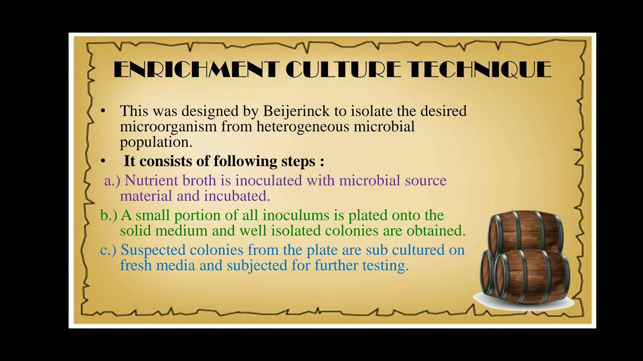 Enrichment Culture Technique Primary Screening YouTube