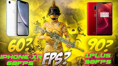 🥵iPhone XR After 17 🔥Update vs Oneplus 6(2023) Pubg Test 2023 | 60fps vs 90fps | Pubg Mobile