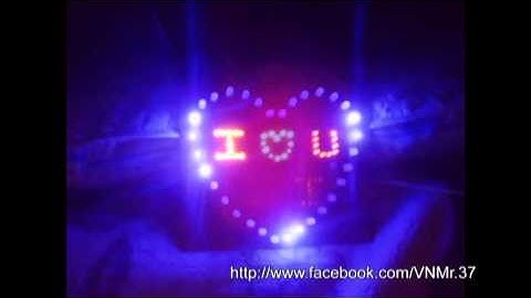 Led Trái Tim I Love You - Gone Not Around Any Longer