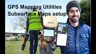 Radiodetection Locator &  GPS device pairing to Subsurface Maps Android App for Utility GPS Mapping screenshot 2